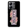 Phone Case - MANIACASE - Redmi Note 13 4G - Silicone TPU - Black (Blackpink) - Motif Concert Paris
