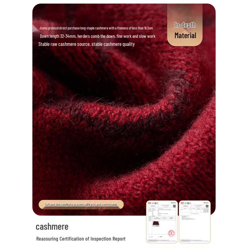 JIUMU Women's Cashmere Neck Warmer Scarf