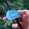 2 Stück Angelruten-Clips Angelrutenhalter Fixierer Tragbar Anti-Verhedderung Wurfrollen-Clip Für Köderrute Schutz Angelzubehör