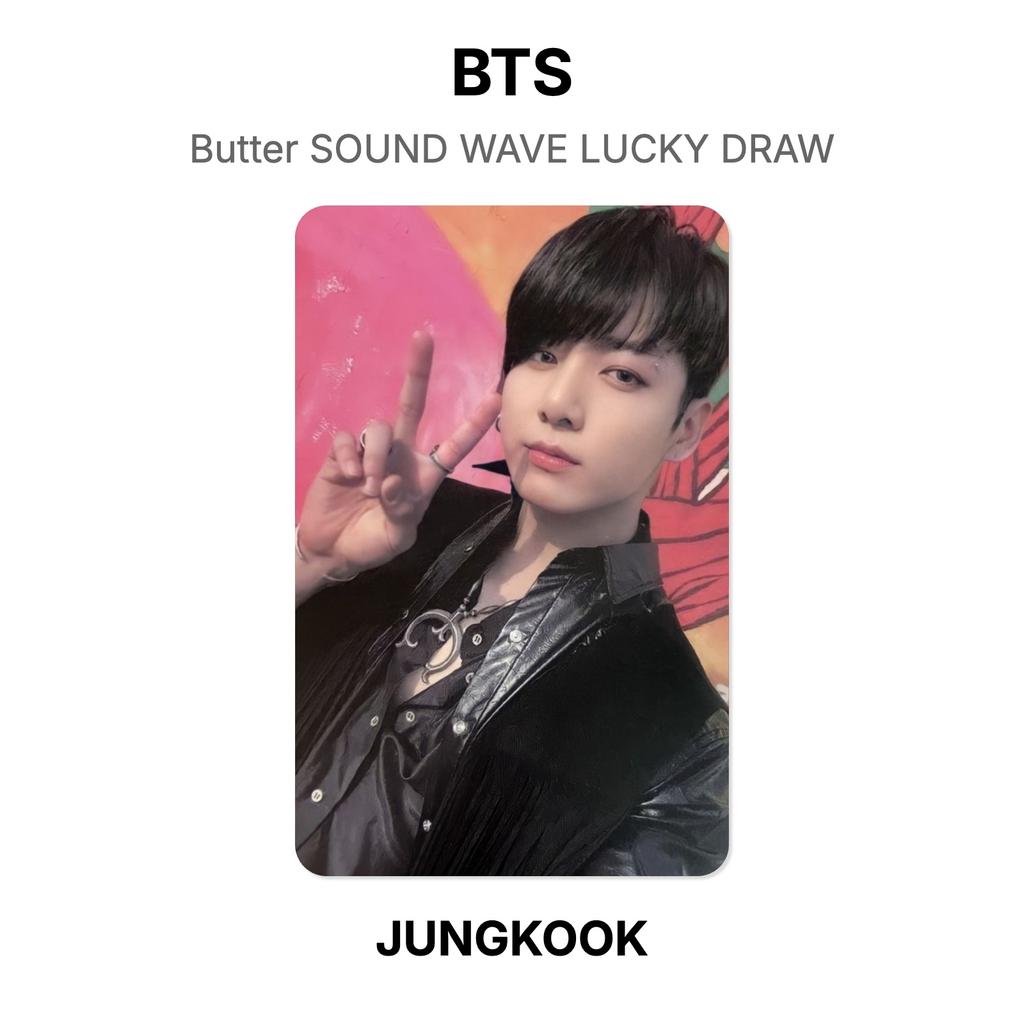 BTS Butter SOUND WAVE LUCKY DRAW Official Photocard