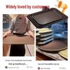 Zhao Ran Anti-slip Plastic Serving Tray