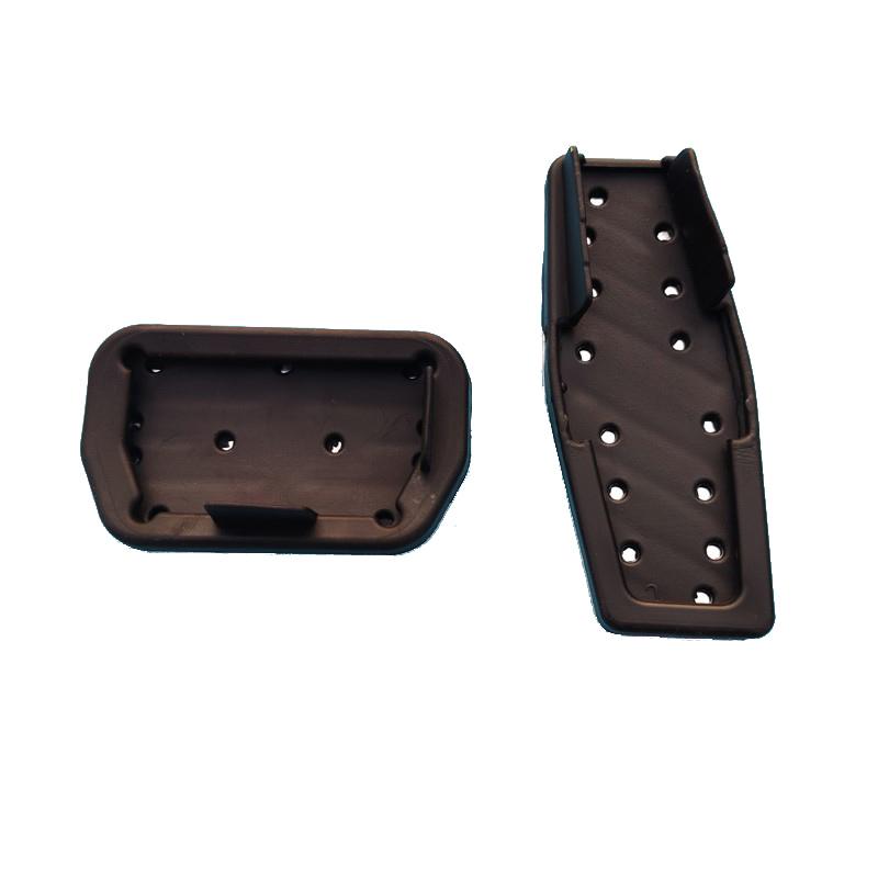 For GAC S7 GS3 EMZOOM 2025 2026 Car Accessories Aluminum Pedal Brake Accelerator Rest Cover Anti Skid Foot Pad Auto Styling 2pcs