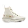 Converse Run Star Hike Platform simple and comfortable high-top canvas shoes for all men and women in off-white