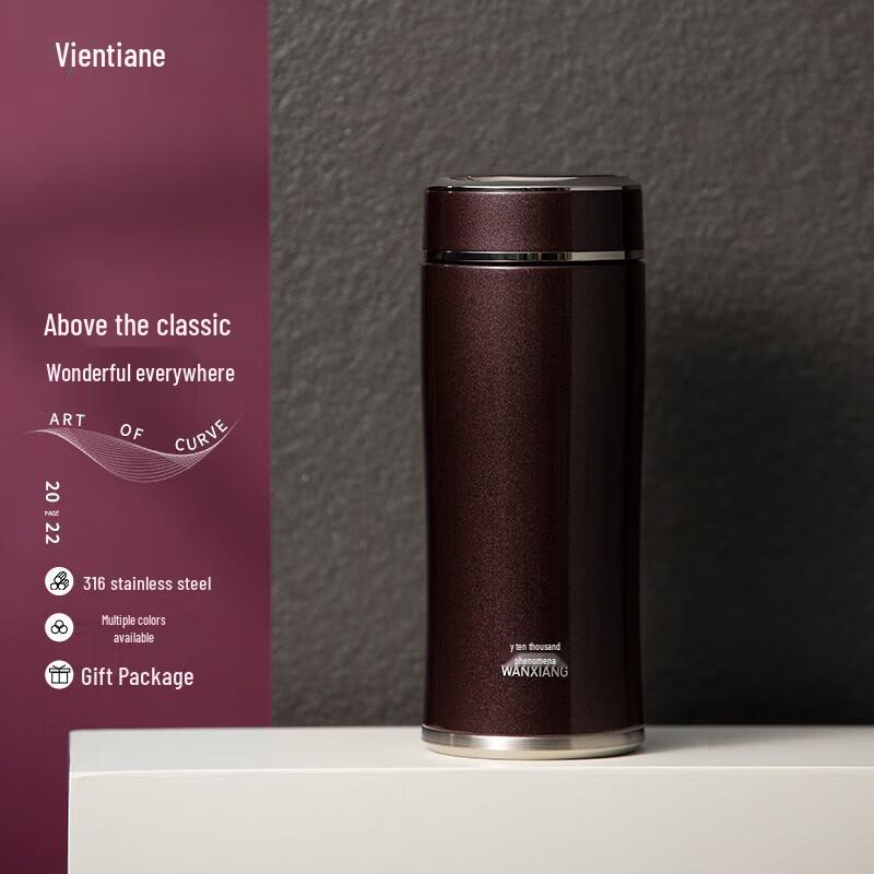 Wanxiang F73L 316 Stainless Steel Insulated Bottle Gift Set