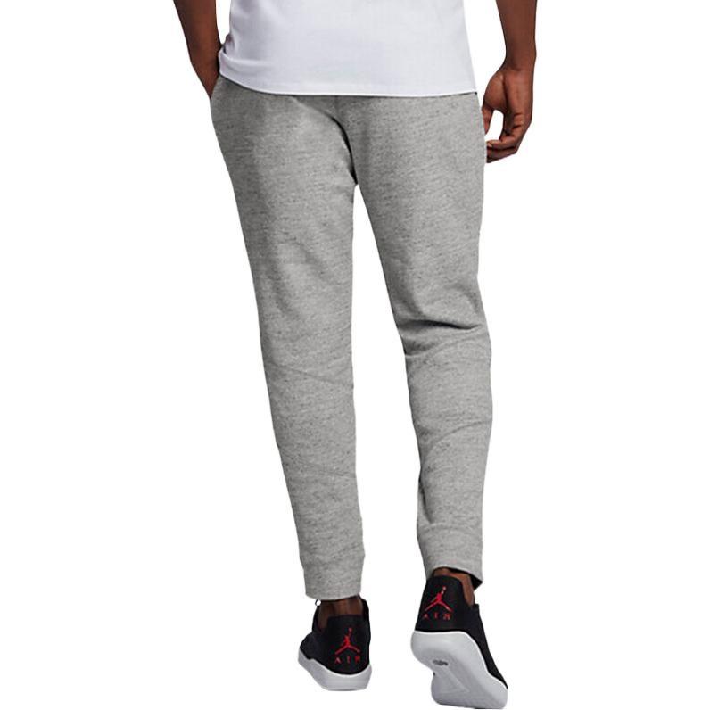 Jordan Knitted Sweatpants Men's Light Gray Moderate Cuffed Pants 860199-063