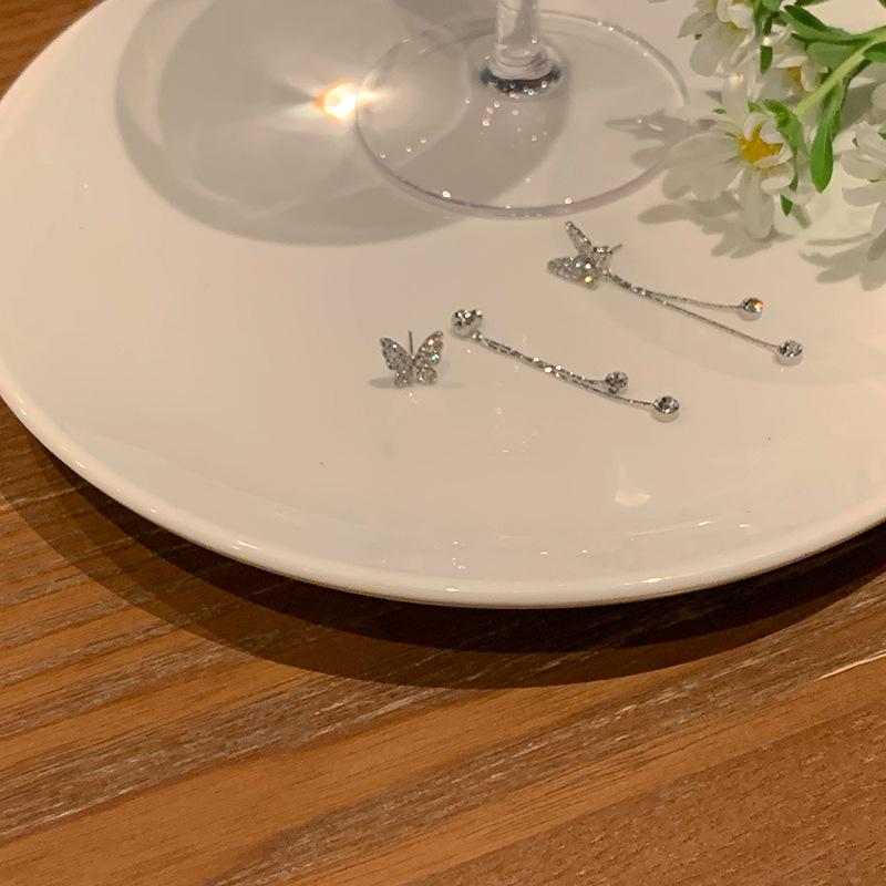 Retro Tassel Long Dangle Earrings - 925 Silver Needle, Light Luxury Fashion Jewelry for Women.