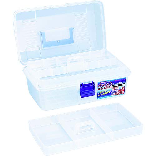 Ringstar Super Club Duo with 2 Medium Plates, Clear, D-343 [L342 X W211 X H161mm]