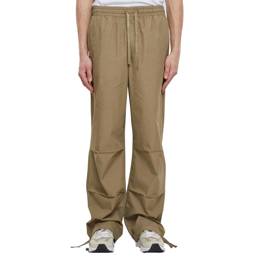 Urban Classics Mens Poplin Wide Trousers