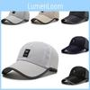 Outdoor Breathable Mesh Baseball Cap Fishing Hat Adjustable Sun Gift Protection