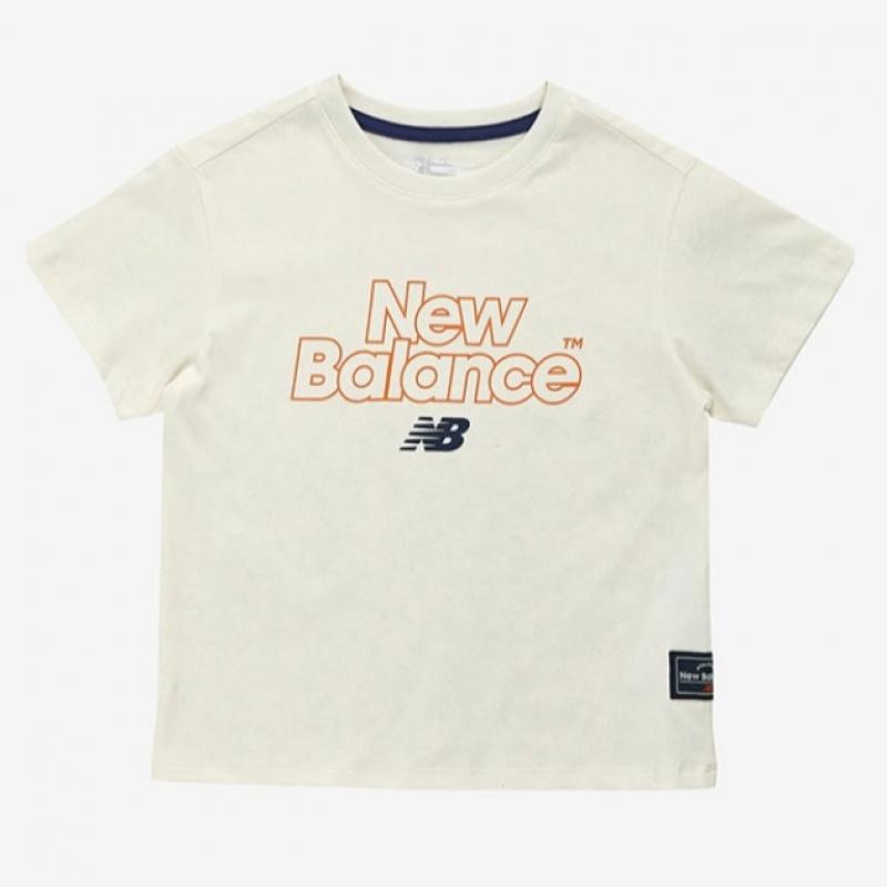 New Balance Half Club  Kids Essential Woven Short Sleeve Set Up Nk9ye1105u 64 Short Sleeve Tee