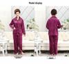 Damen Übergröße Flanell Pyjama Set für Herbst & Winter - Warme, locker sitzende Homewear für Damen mittleren Alters & ältere Damen