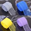 10m Embroidered Lace Trim Ribbon Band Clothes Handicraft DIY Sewing Decoration