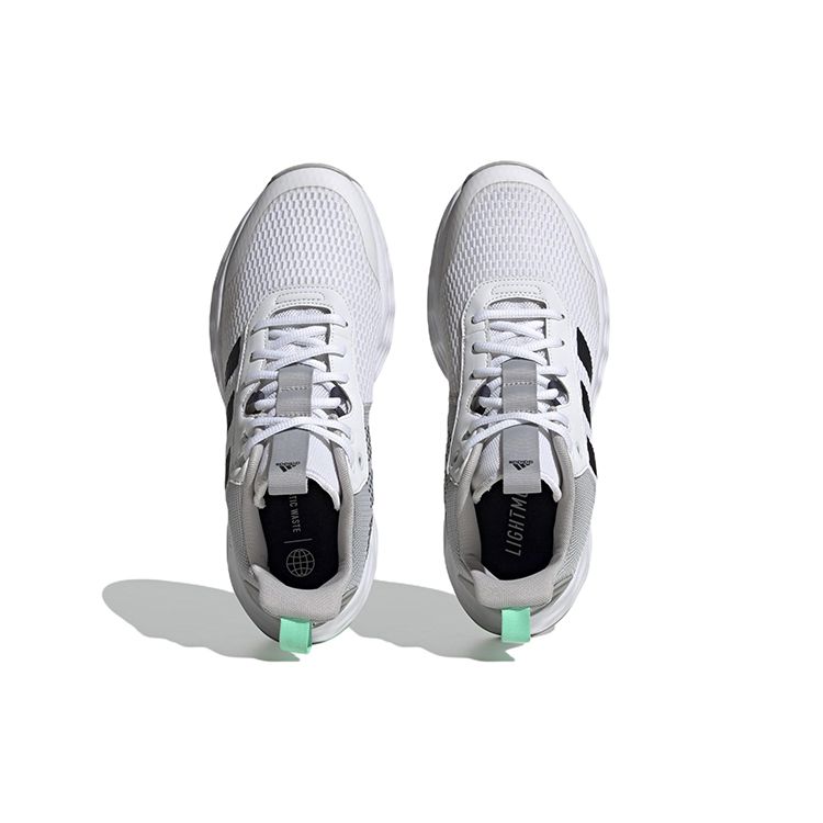 Adidas Own The Game 2.0 White Pulse Mint Pánské tenisky Cloud-White Black-Blue-Metallic HP7888
