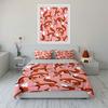 "Playful Fox-Themed Design Set" Exquisite three-piece bedding set gift for kids and adults