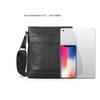 Men's Vertical Leather Crossbody Bag 22 x 6 x 25.5cm