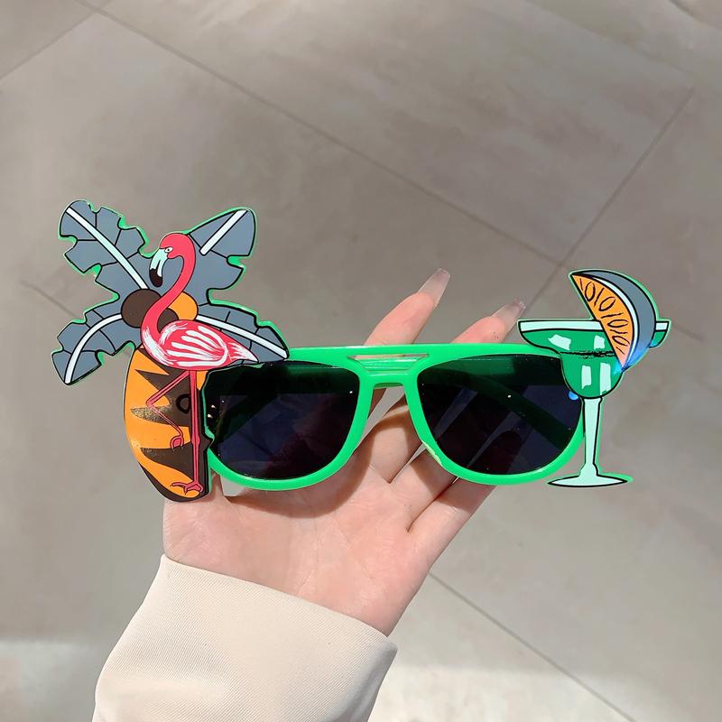 Funny Props Supplies Glasses Hawaii Tropical Party Pineapple Bird Guitar Shades Wedding Birthday Novelty Costume Po Eyewear
