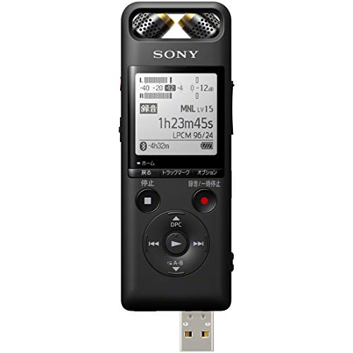 Sony Lineární PCM rekordér 16GB nahrávání s vysokým rozlišením/kompatibilní s Bluetooth/mobilní mikrofon pro přednahrávání kompatibilní s modelem 2018 PCM-A10