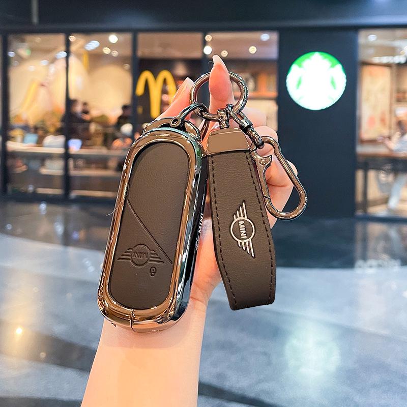 Compatible BMW Mini Key Case: Fits 25 Models, New Energy Countryman Shell, Cooper Electric Buckle.