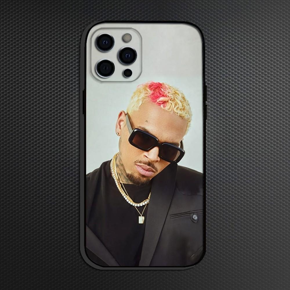 C-Chris B-Brown 11  Phone Case For iPhone 16,15,14,13,12,11 Plus,Pro Max, Soft Silicone Black Cover