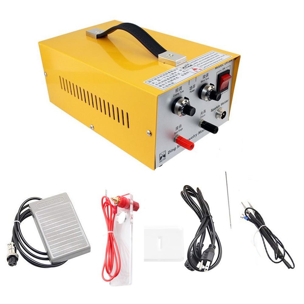 Dingxing Jewelry Spot Welder for Gold & Silver: Portable Handheld Welding Torch for Necklaces, Bracelets, and Rings