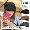 New niche American retro forward hat reverse beret women's spring and autumn fashion short brim cap newsboy hat men