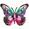 VOFUN-Metal Butterfly Sculptures Butterfly Wall Art Decorations For Garden, Yard Decor