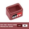 For Toyota Car Seat Safety Belt Buckle Base Clip Protection Cover Crown GR Corolla YARIS Auris C-HR Hilux Vios Prius