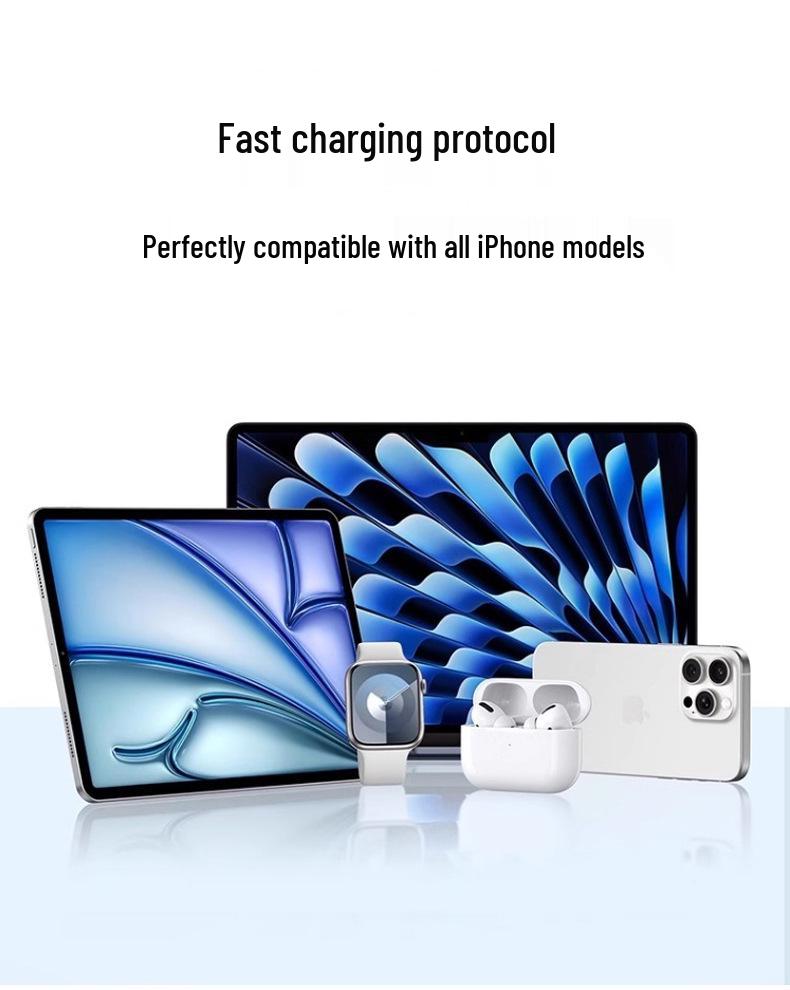 Gallium Nitride 45W Mobile Phone Charger, 3C Certified, PD40W, Fast Charging Head for Apple 17/16 Mini