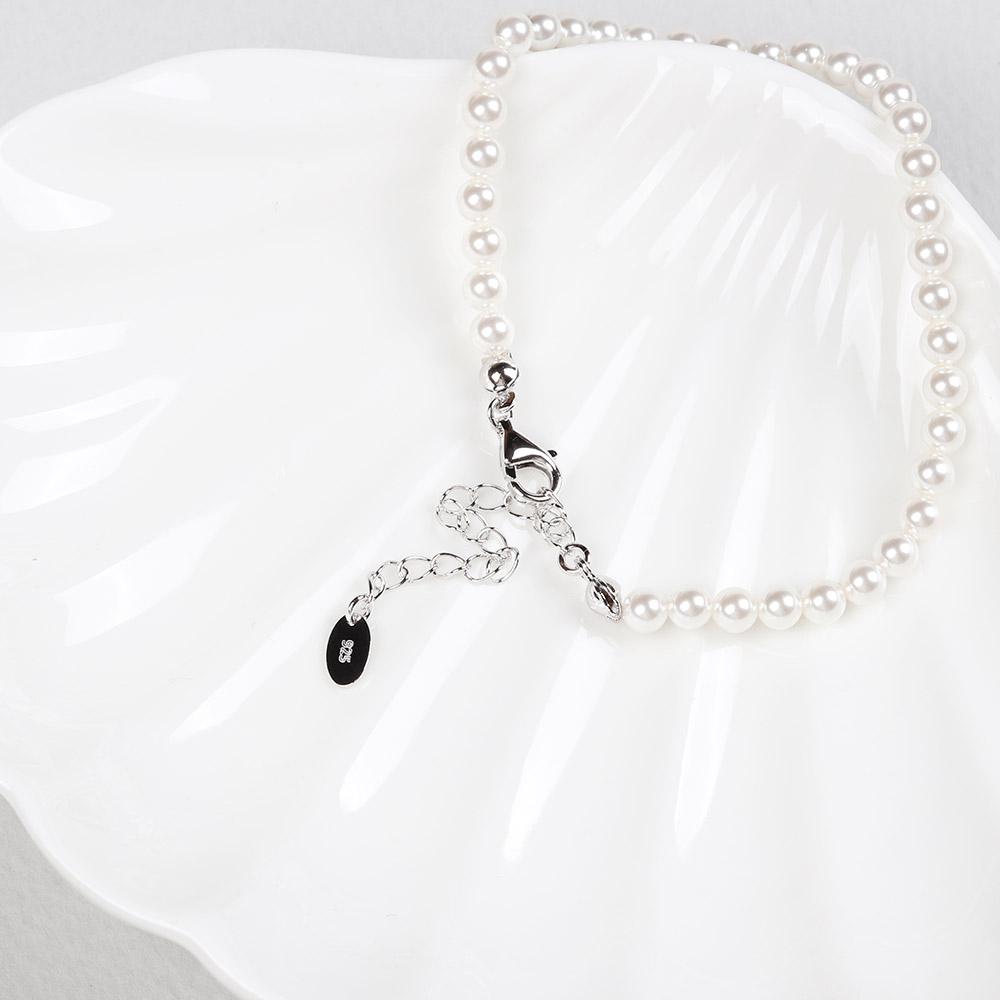 Dana Burton Charlotte Glass Pearl Bracelet_4Mm