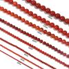 Vintage Red Agate Round Stone Loose  Beads for Jewelry Making Necklace  4-12mm