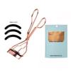 Stainless Steel Wide-Angle Eyelash Curler for Natural Curl - Beginner's Portable Hot Seller