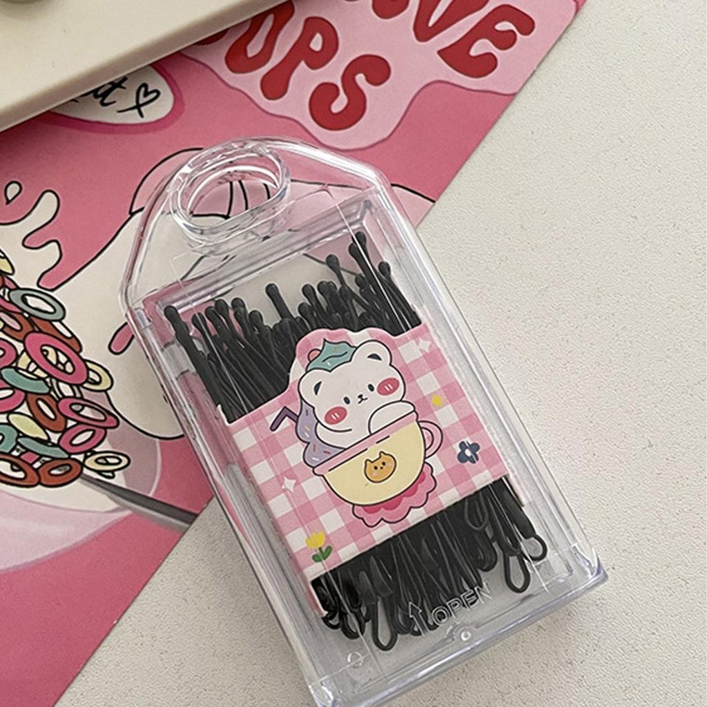 6pcs/lot Hair Scrunchies Bands Scrunchy Ties Ropes Ponytail Holder for Women or Girls Accessories Satin Headwear Solid Color Set