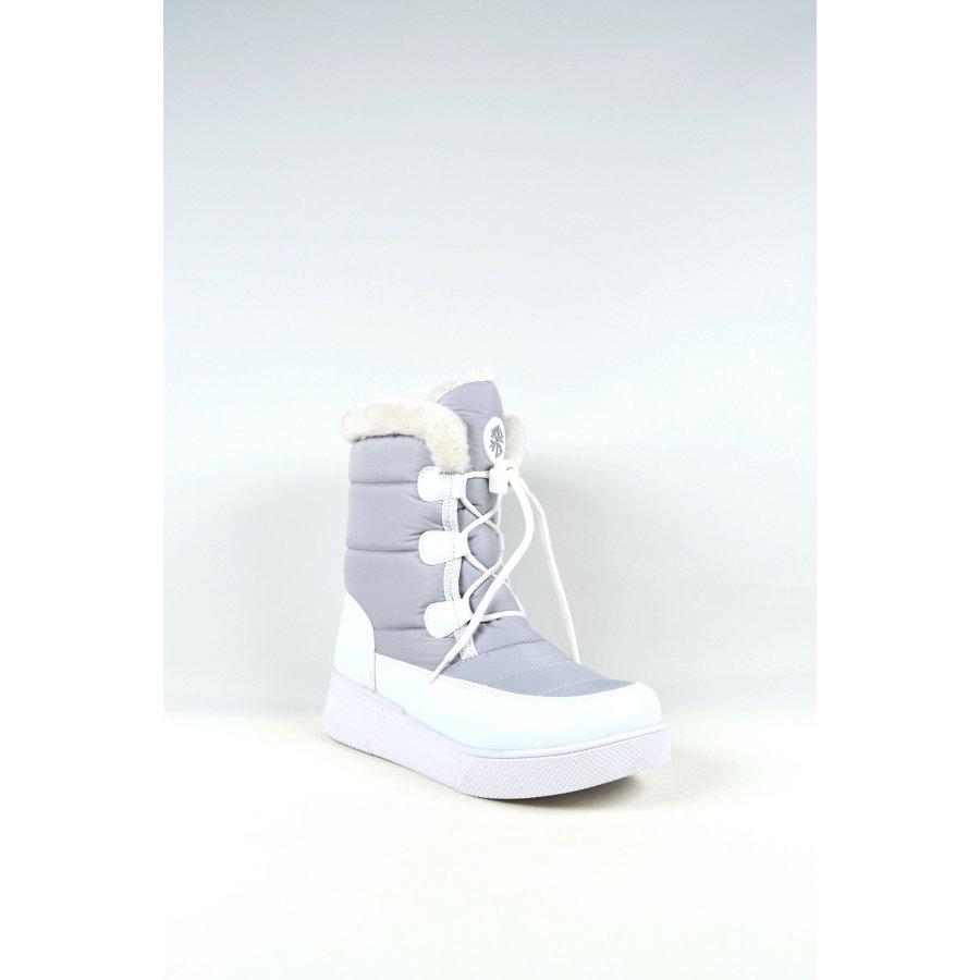 

Водонепроницаемые женские зимние ботинки 36 светло-серый