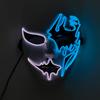 Glow Party Cosplay Mask Neon Mask Led Mask Masque Masquerade Party Masks Led Light Up Props Glow In The Dark Costume Supplies