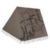 Pristine HERMES Scarf Cavalcadour Sketch Current Product: Fringe Cashmere Mens Used