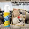 Car Interior Cleaning Kit 150ml Portable Cleaner With Wipes Sponge For Auto Seats Upholstery Carpet Dashboard Plastic Leather