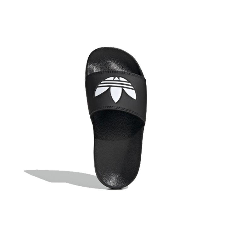 New Adidas Originals ADILETTE LITE Slippers Black White Kids' EG8271