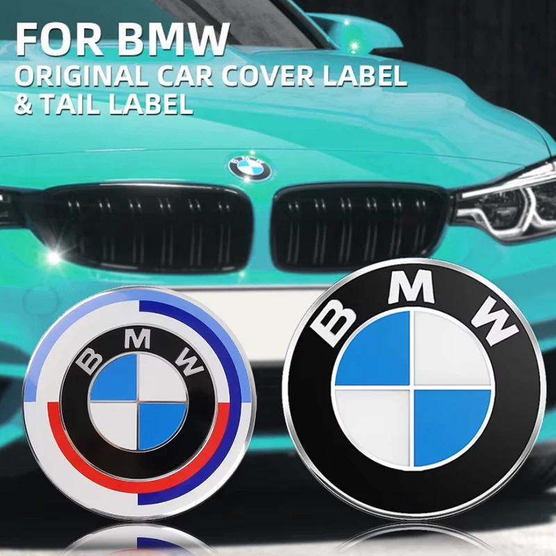 3D ABS 74mm 82mm Motorhaubenemblem Auto Front Motorhaube Logo Heckklappenplakette Abdeckung Für BMW X1 X3 E39 E46 E30 E36 E87 E60 E90 Zubehör