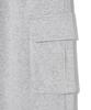 RAYFIKERS Cargo Wide Sweatpants Mq6Pu182_Melange Grey