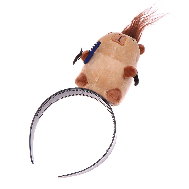 

1Pc Hair Accessories Girls Cartoon Cute Doll Headband Funny Plush Hair Hoop Women Braided Doll Hair Hoops Face Wash Hair Hoops A10