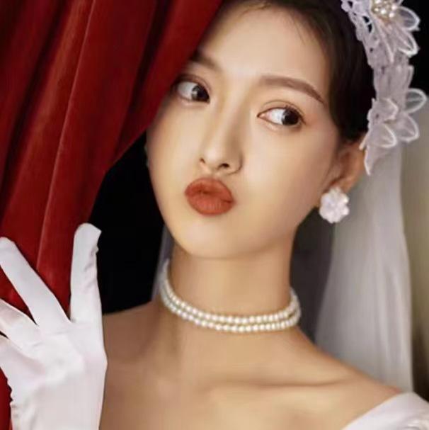 Multi-layer pearl necklace with cheongsam neck chain with long sweater chain multi-circle simple and versatile collarbone chain