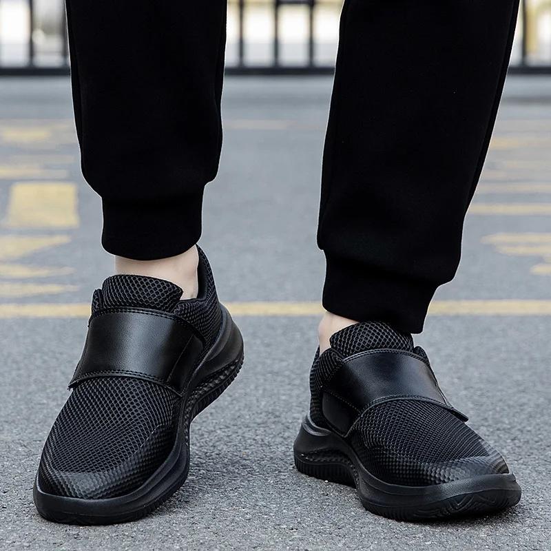 Men Orthopedics Wide Feet Swollen Walking Casual Shoes Thumb Eversion Adjusting Soft Comfortable Diabetic Man Shoes Big Size