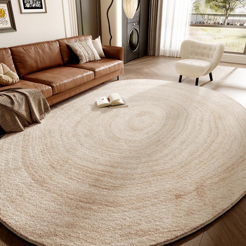 Irregular Shapes Rugs for Bedroom Light Luxury Living Room Decoration Carpet Thick Anti-slip Lounge Mat Fluffy Plush Bedside Rug