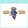 Animal Brooch Pin With Alloy Material For Girls Fashion Accessory Winter Style