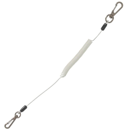 Takagi Safety Cord, 1.0kg, Tool Drop Prevention, Loss Prevention, Safety Measures, Strap, Spiral Cord, Curl Cord, Wire, Stretchable, Snap Hook, Clear