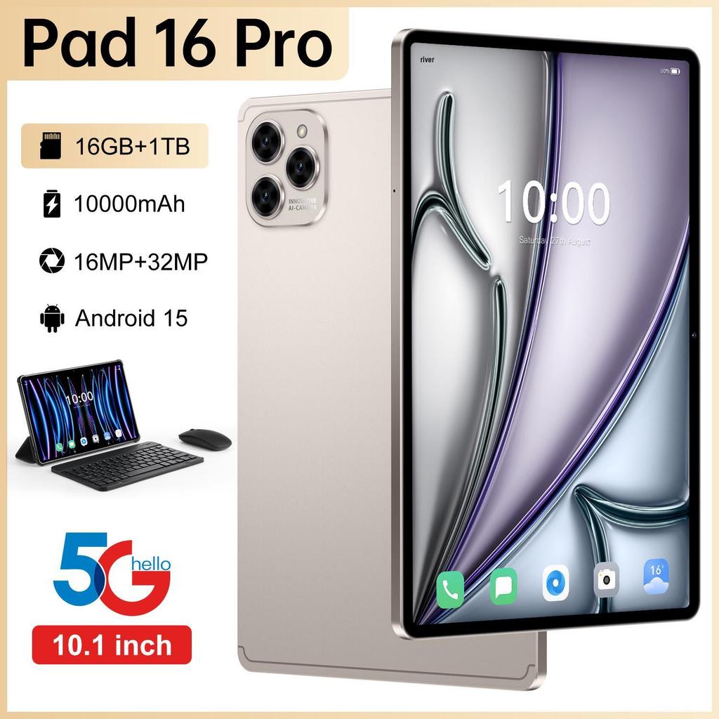 2025 Tablet Pad 16 Pro: Dual SIM, 5G, Android 15
