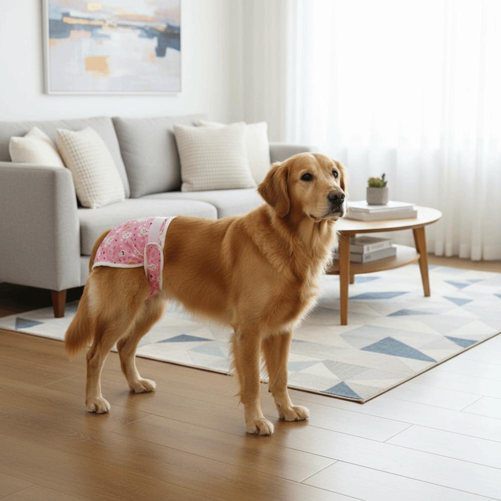 Elastic Waist Dog Physiological Pants Leak-Proof Dog Sanitary Panties Physiological Safety