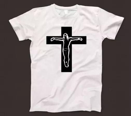 

Black Cross T Shirt 1136 Jesus Religion Crucifix Jeff Buckley Music Grace Christ XL