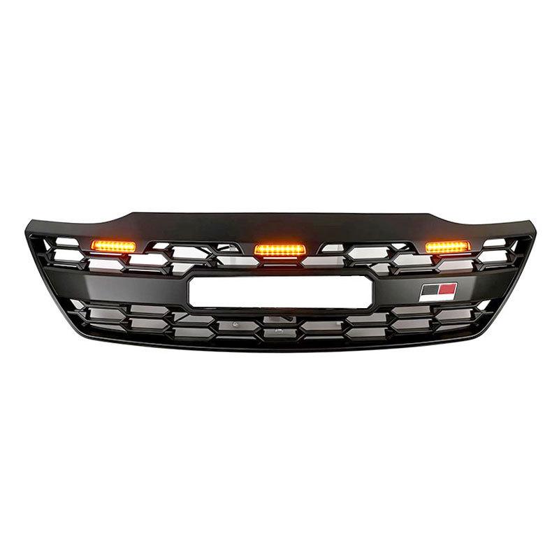 Off-Road Grille with Small Yellow Light for Toyota Fortuner/Prado ('12-'15) GR Style