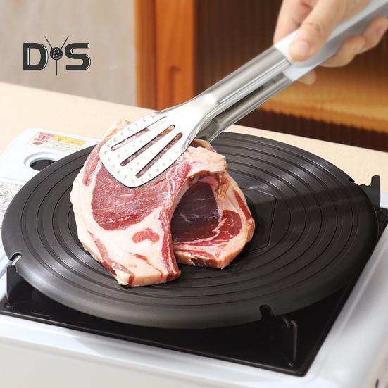 Gas Stove Heat Diffuser with Removable Handles Anti-Scald Handle Even Heat Distribution Multi-Purpose Flame Guard for Stewing Frying Camping Reducer